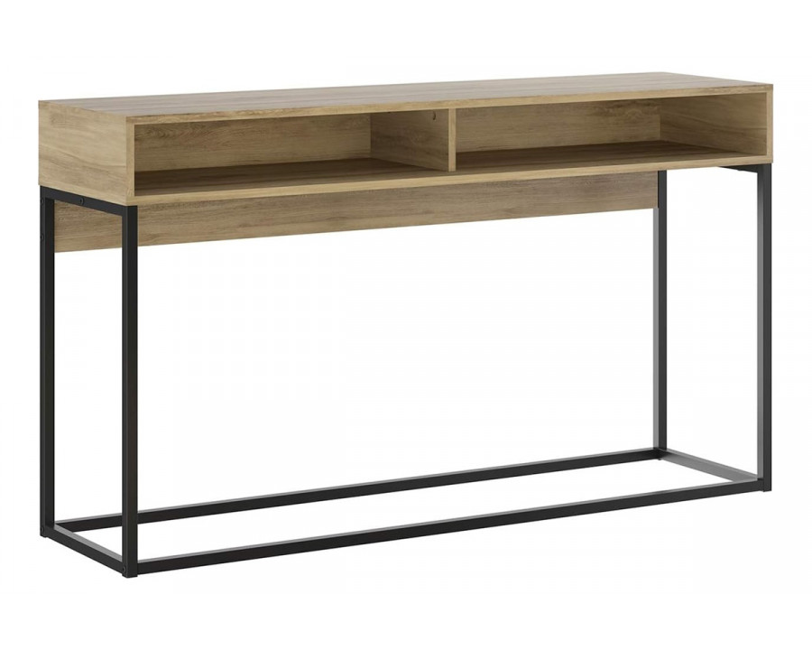 Casabianca - Noa Console Table with Open Storage in Oak, Chipboard