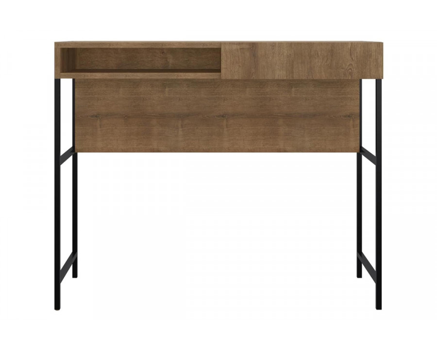 Casabianca - Clark Office Desk with Storage in Walnut, Chipboard