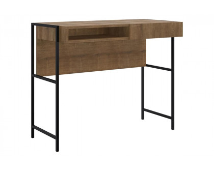 Casabianca - Clark Office Desk with Storage in Walnut, Chipboard