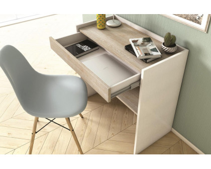 Casabianca - Lulu Office Desk with Storage in Light Oak, MDF