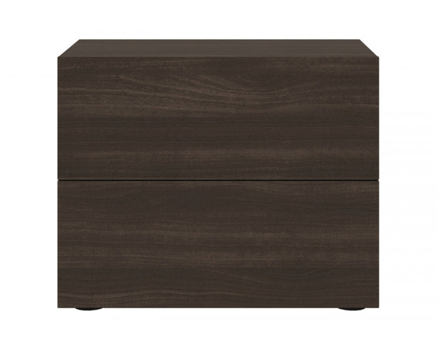 Casabianca Ayla Nightstand - Dark Oak, MDF