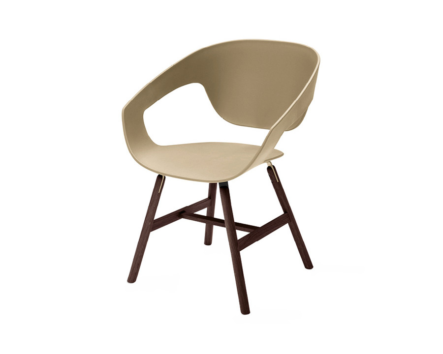 Casamania Vad Wood Polypropylene Chair - Beige