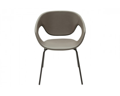 Casamania Vad Stackable Upholstered Chair - Faux Leather