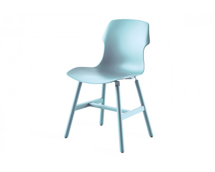 Casamania™ Stereo Metal Polypropylene Chair - Gray