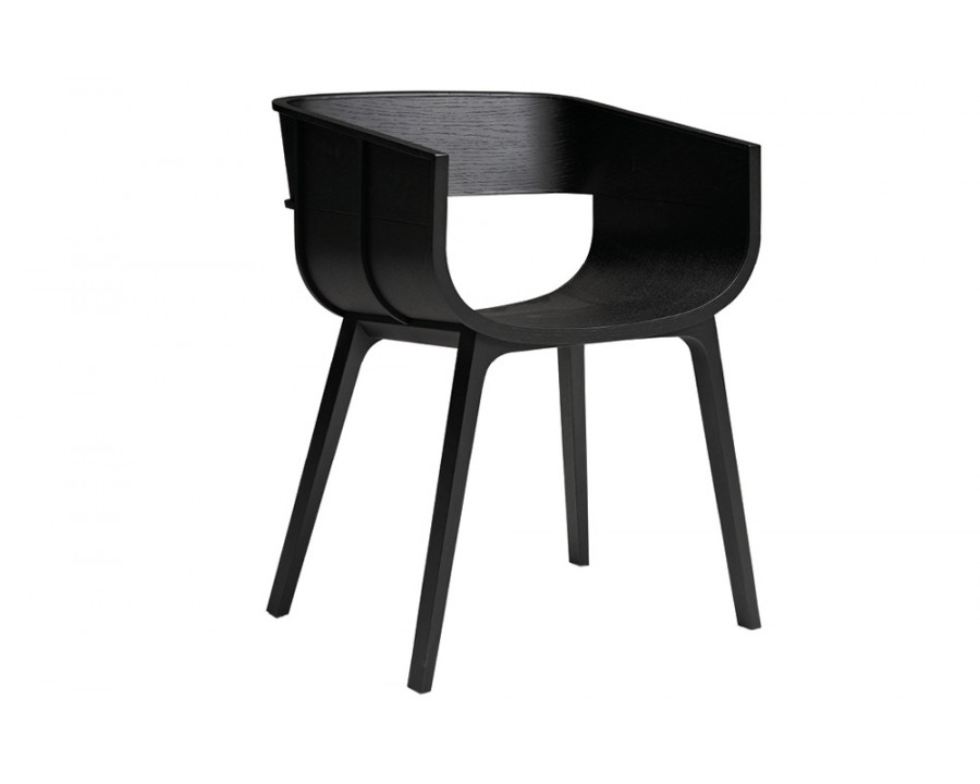 Casamania Maritime Wooden Dining Chair - Black