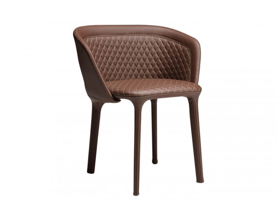 Casamania Lepel Armchair Quilted - Faux Leather