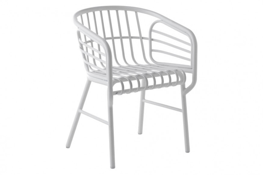 Casamania™ Raphia Aluminum Chair - Graphite