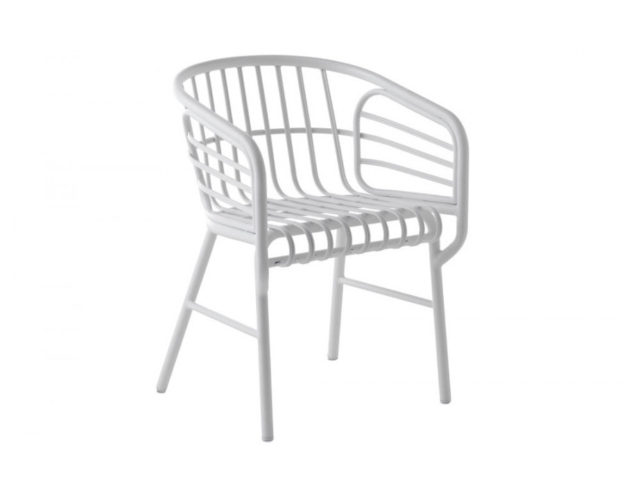 Casamania Raphia Aluminum Chair - Graphite