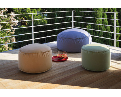 Casamania Pollon Small Ottoman - Fabric Basic