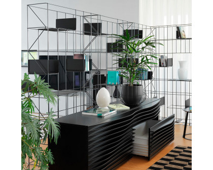 Casamania Network Bookshelf - Black Structure