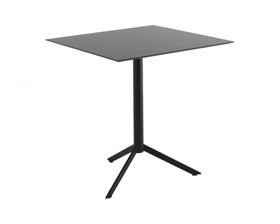 Casamania T4 Bistrot Square Cafe Bar Table - White HPL Top