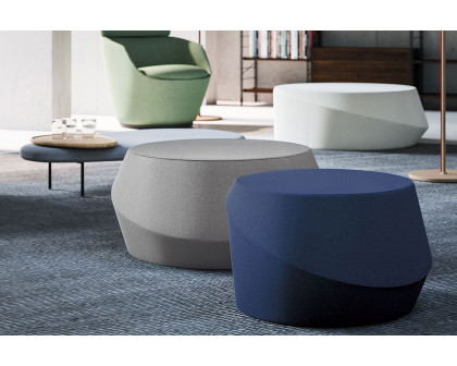 Casamania Large Giro Pouf - Leather Major