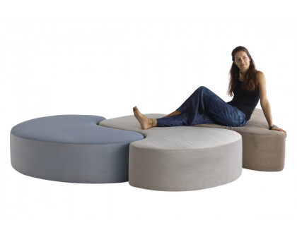 Casamania Nina Pouf - Faux Leather