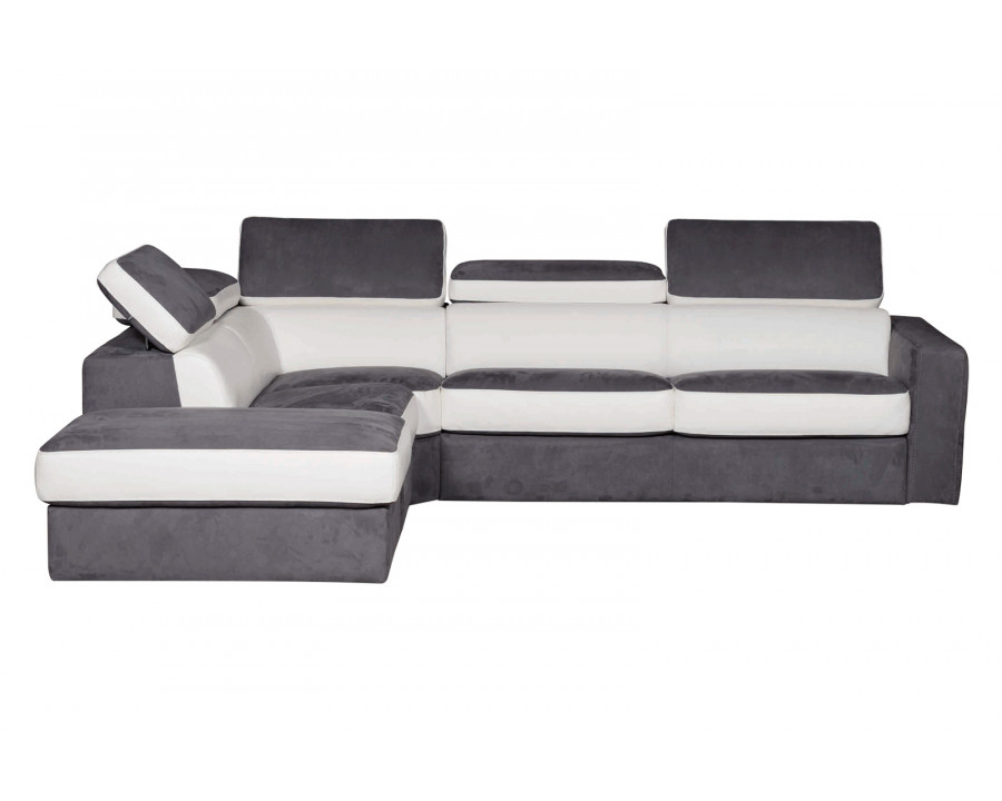 Castello - Ferrara Left Facing Sectional with Storage in Fabric