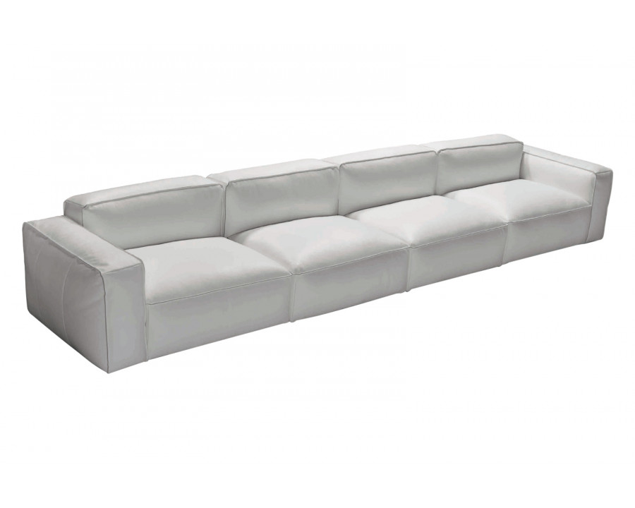 Castello - Siracusa Stationary Maxi Sofa in Full Top Grain Leather