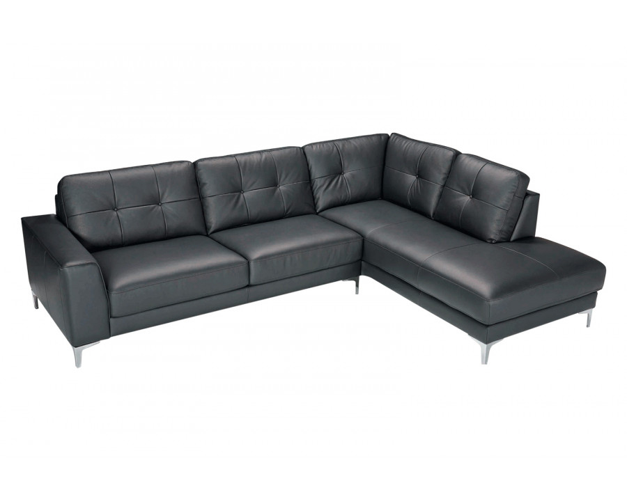 Castello - Malaga Right Facing Sectional in Full Top Grain Leather