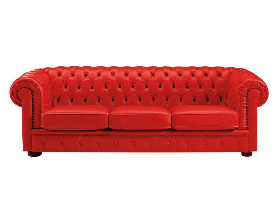 Castello - Kenzo Stationary Sofa in Full Top Grain Leather