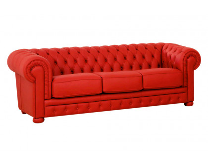 Castello - Kenzo Stationary Sofa in Full Top Grain Leather