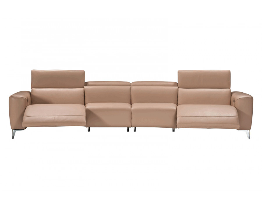 Castello - Alba Sofa with Electric Recliner in Full Top Grain Leather