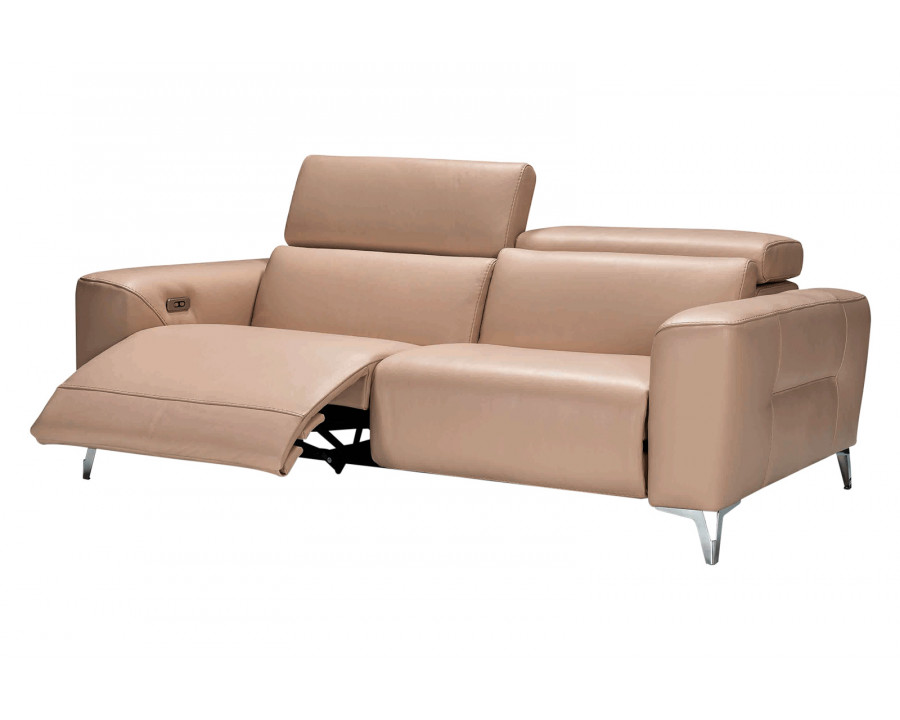 Castello - Alba Loveseat with Electric Recliner in Full Top Grain Leather