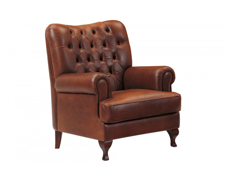 Castello - Nelson Chair in Full Top Grain Leather