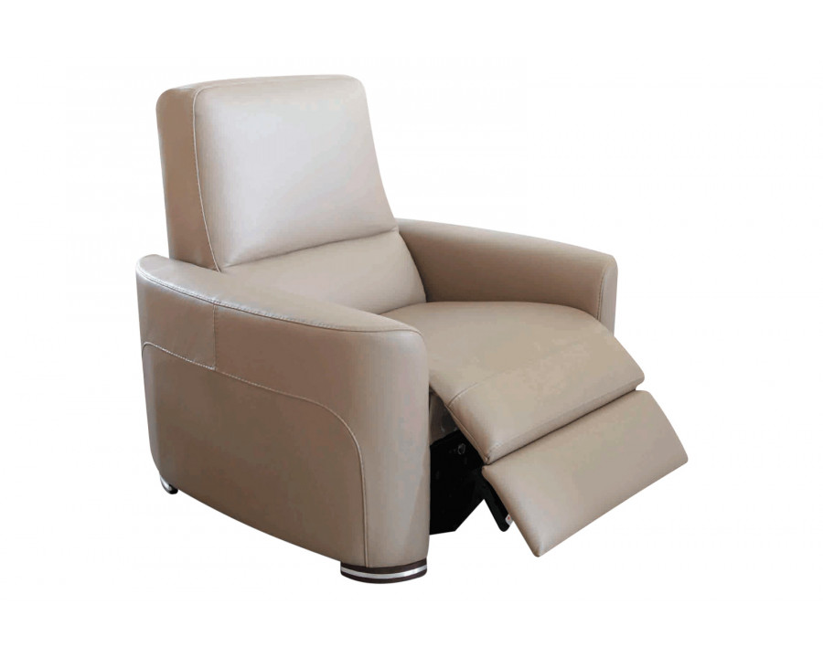 Castello - Teramo Armchair with Electric Recliner in Full Top Grain Leather