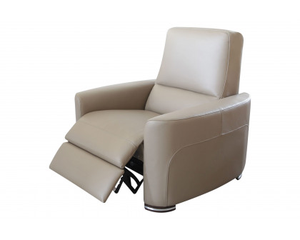 Castello - Teramo Armchair with Electric Recliner in Full Top Grain Leather