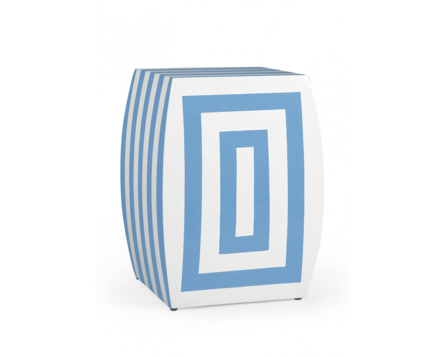 Chelsea House - Mantis Stool in Blue/White