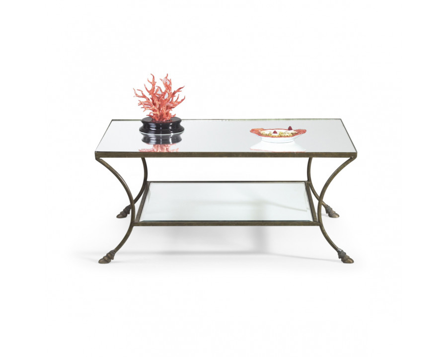 Chelsea House Kendal Coffee Table - Antique Bronze