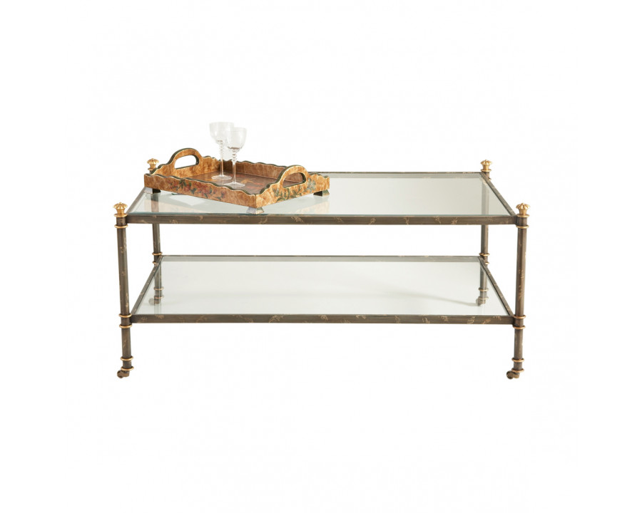 Chelsea House - McBride Cocktail Table in Antique Silver