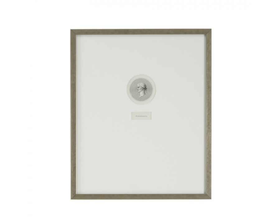 Chelsea House - M Agrippa in Antique Silver Frame