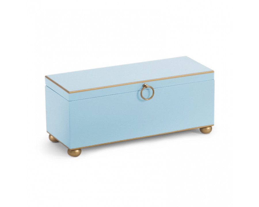 Chelsea House Rectangular Box - Pastel Blue