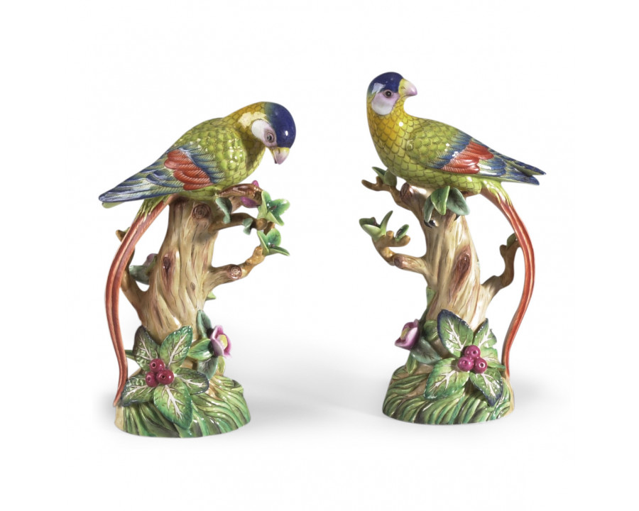 Chelsea House Parrot/Fruit Tree (Pr) - Multicolor