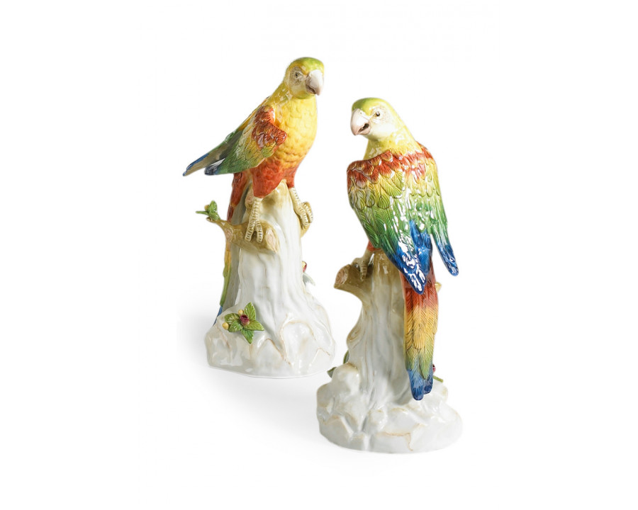 Chelsea House - Yellow Parakeets (Pr) in Multi-Color