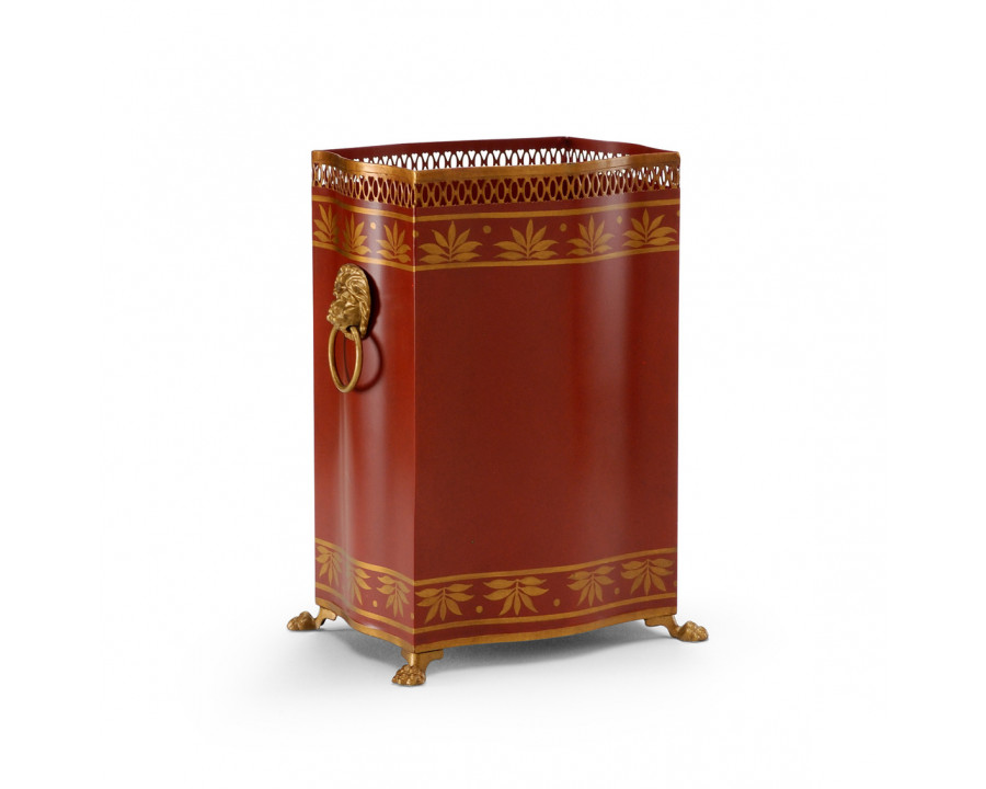 Chelsea House Carlton Wastebasket - Red