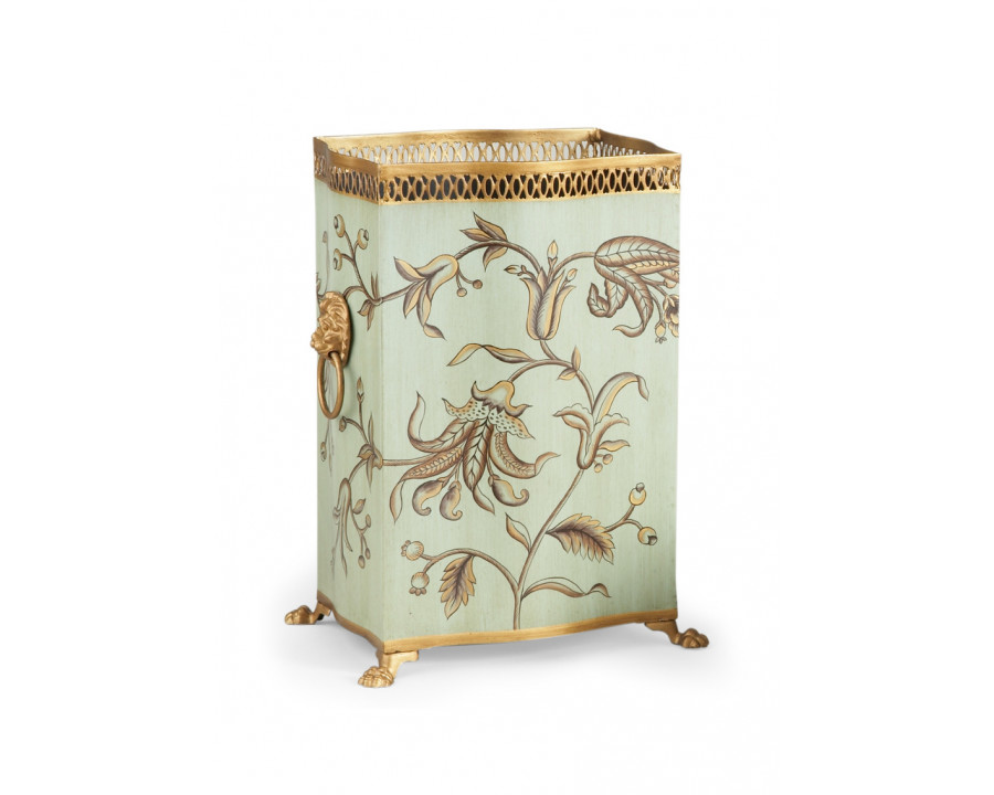 Chelsea House - Brighton Wastebasket in Hand Painted