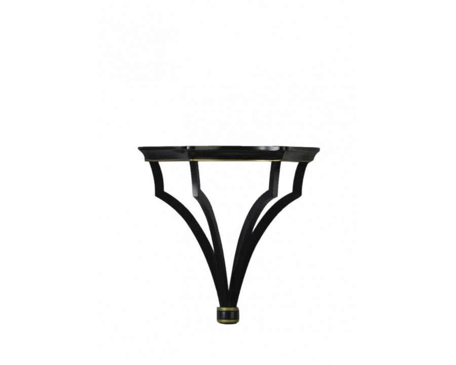 Chelsea House Sheraton Bracket - Black/Gold, Medium