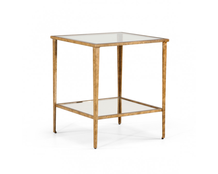 Chelsea House - Carson End Table in Gold