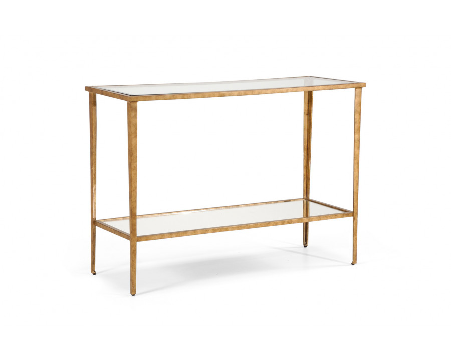 Chelsea House - Carson Console in Gold