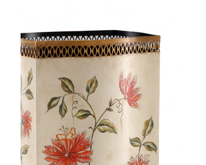 Chelsea House - Millis Wastebasket in Hand Painted