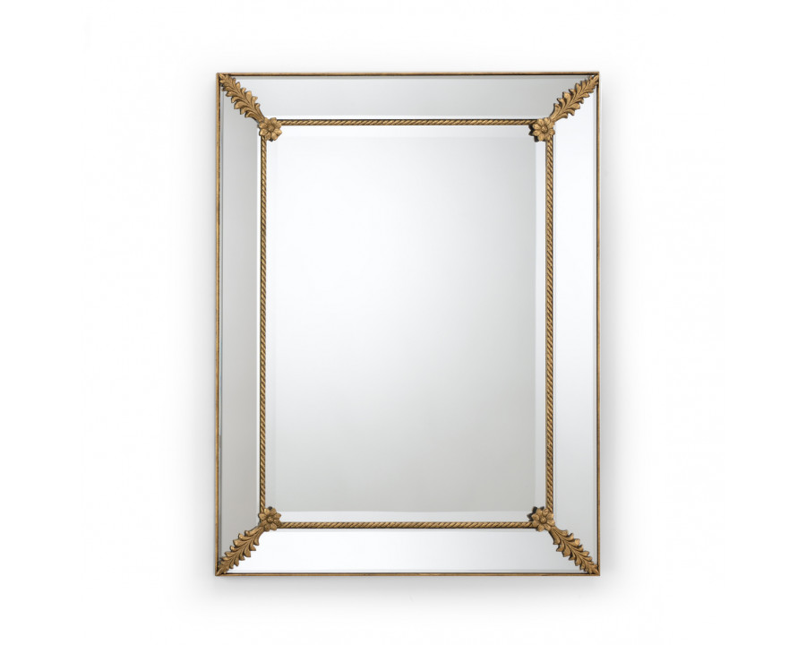 Chelsea House - Gabrielle Mirror in Old Gold/Beveled