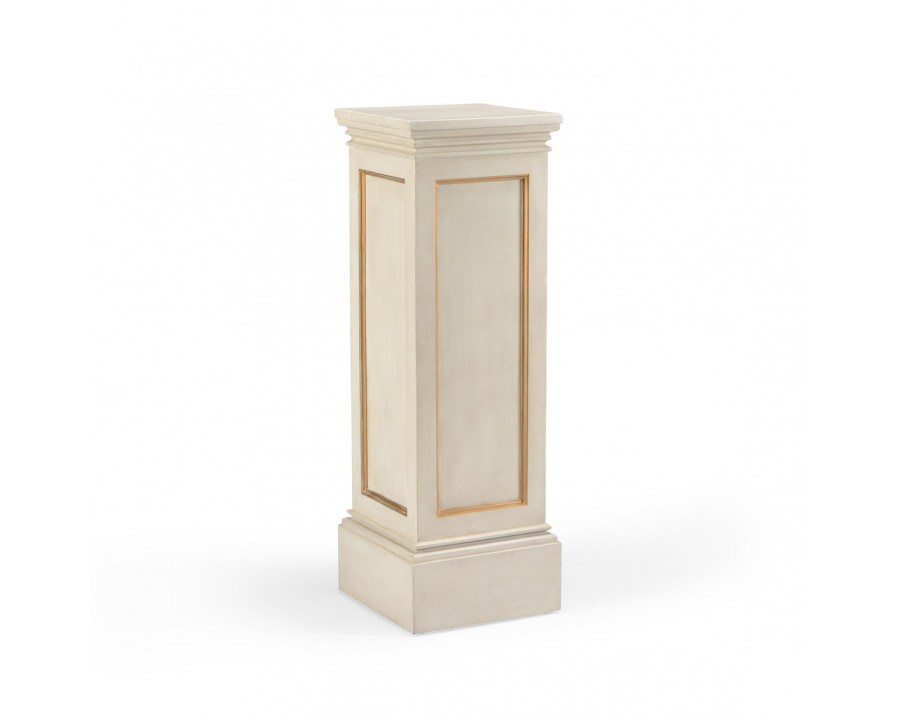 Chelsea House - Classic Gilt Pedestal in Hand Finished