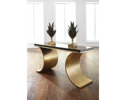 Chelsea House - Thames Console in Antique Gold Leaf