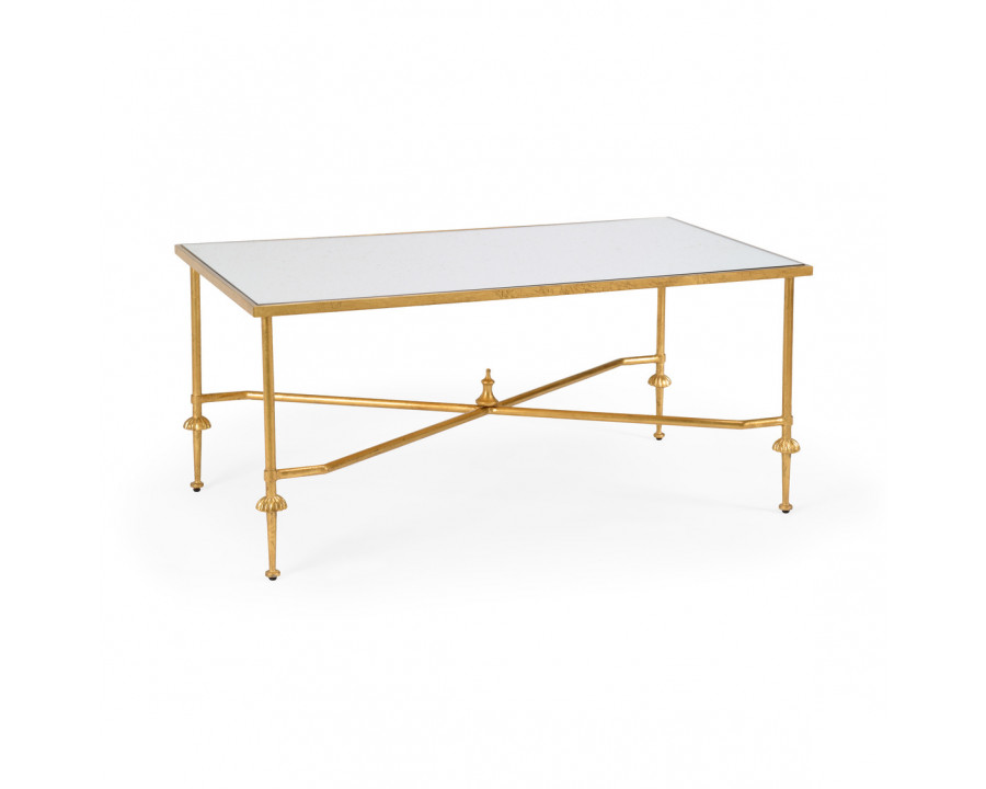 Chelsea House - French Cocktail Table in Gold