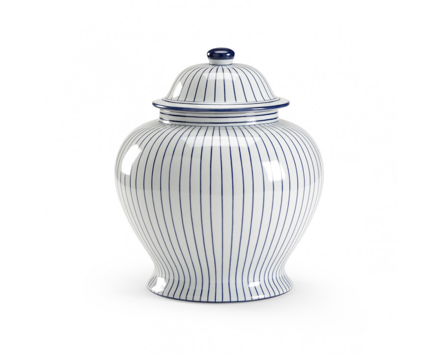 Chelsea House Castle Urn - Blue/White, Small