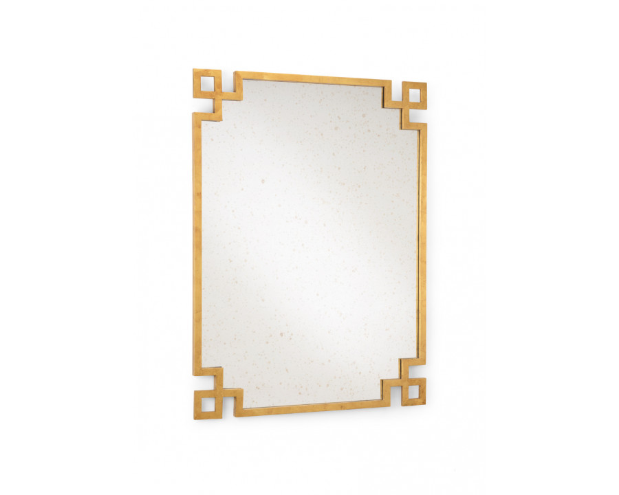 Chelsea House - Parquetry Mirror in Antique Gold