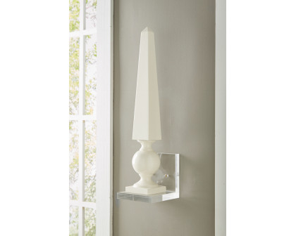 Chelsea House - Ceramic Obelisk in White