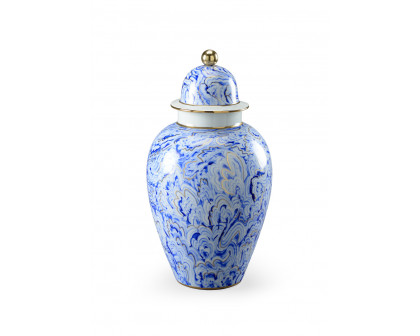 Chelsea House - Marbleized Covered Urn