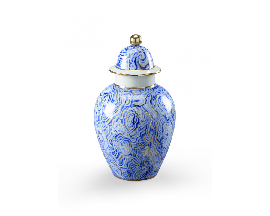 Chelsea House - Marbleized Covered Urn