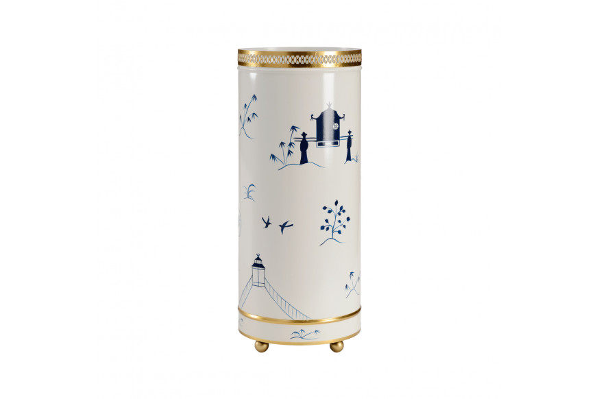 Chelsea House™ Chinoiserie Umbrella Stand - Blue